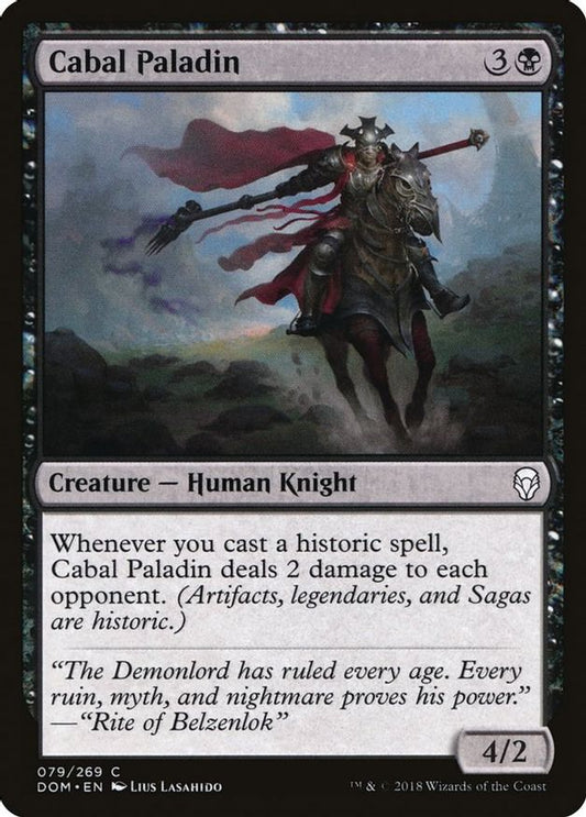 Cabal Paladin | 79 | Dominaria