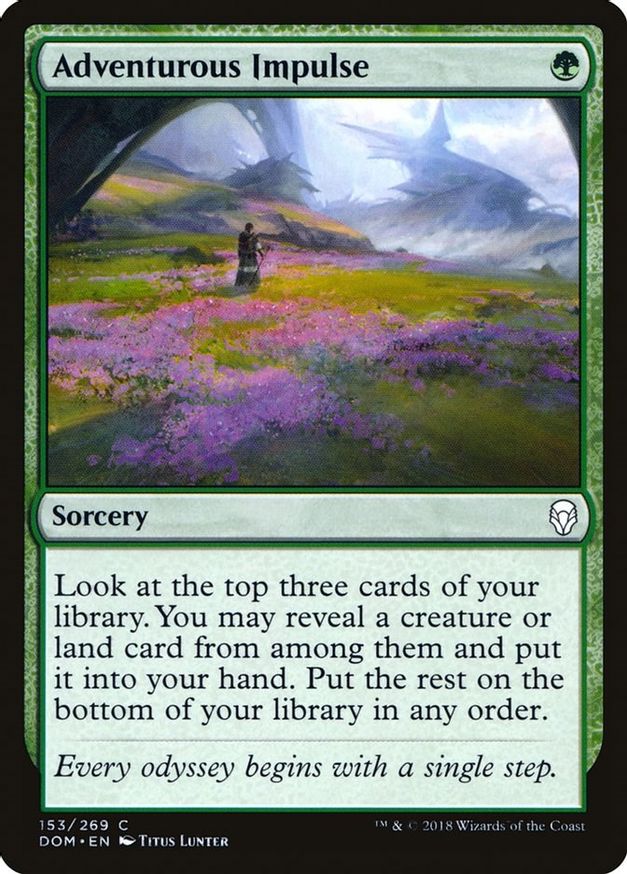 Adventurous Impulse | 153 | Dominaria