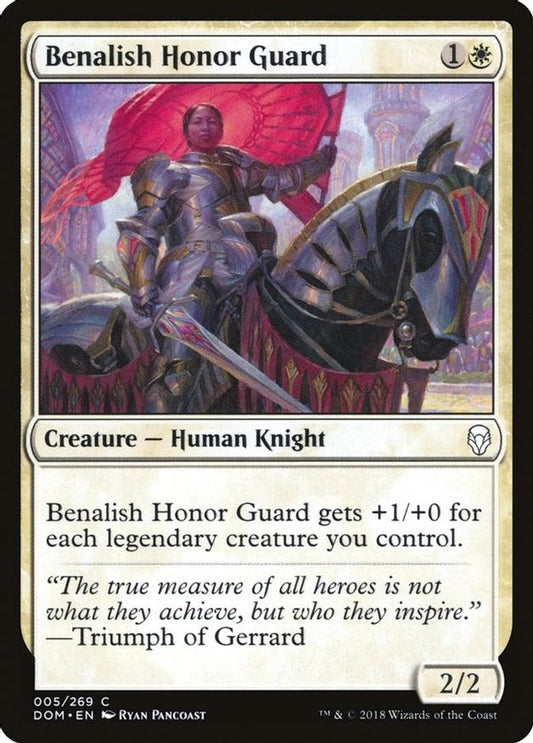 Benalish Honor Guard | 5 | Dominaria