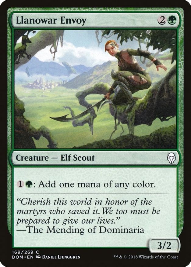Llanowar Envoy | 169 | Dominaria