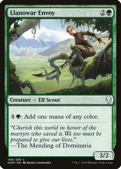 Llanowar Envoy | 169 | Dominaria