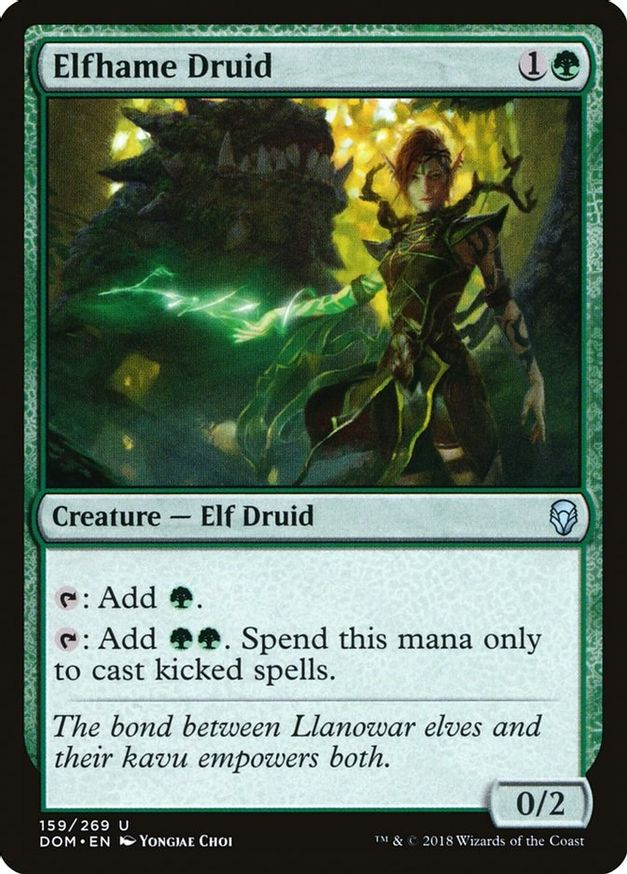 Elfhame Druid | 159 | Dominaria