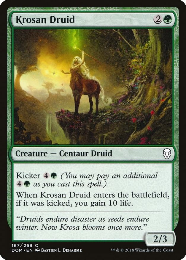 Krosan Druid | 167 | Dominaria