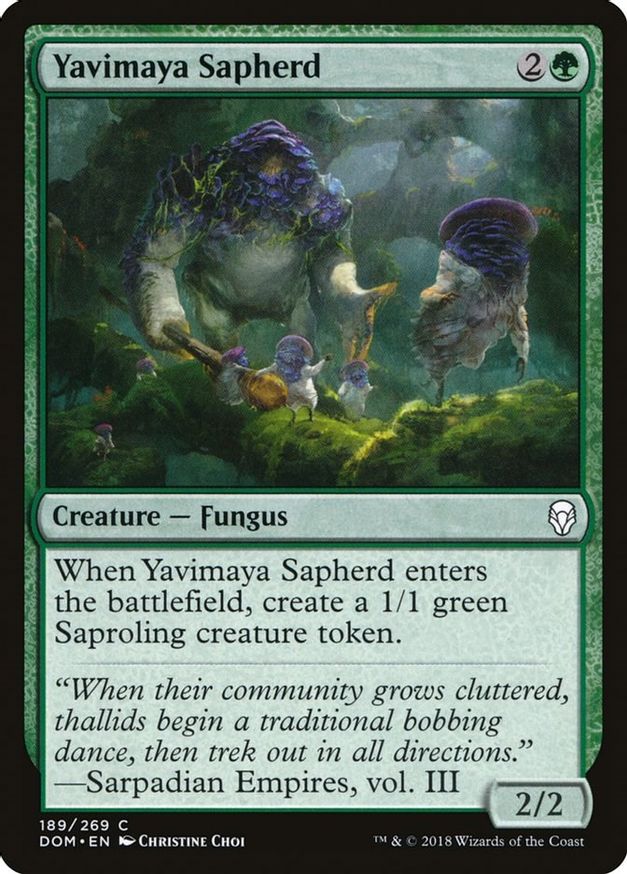 Yavimaya Sapherd | 189 | Dominaria