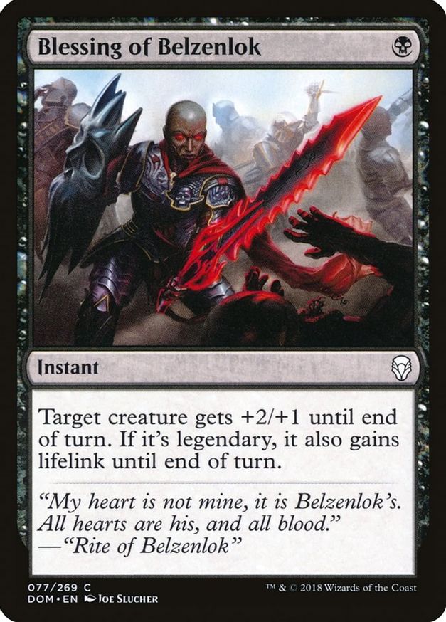 Blessing of Belzenlok | 77 | Dominaria