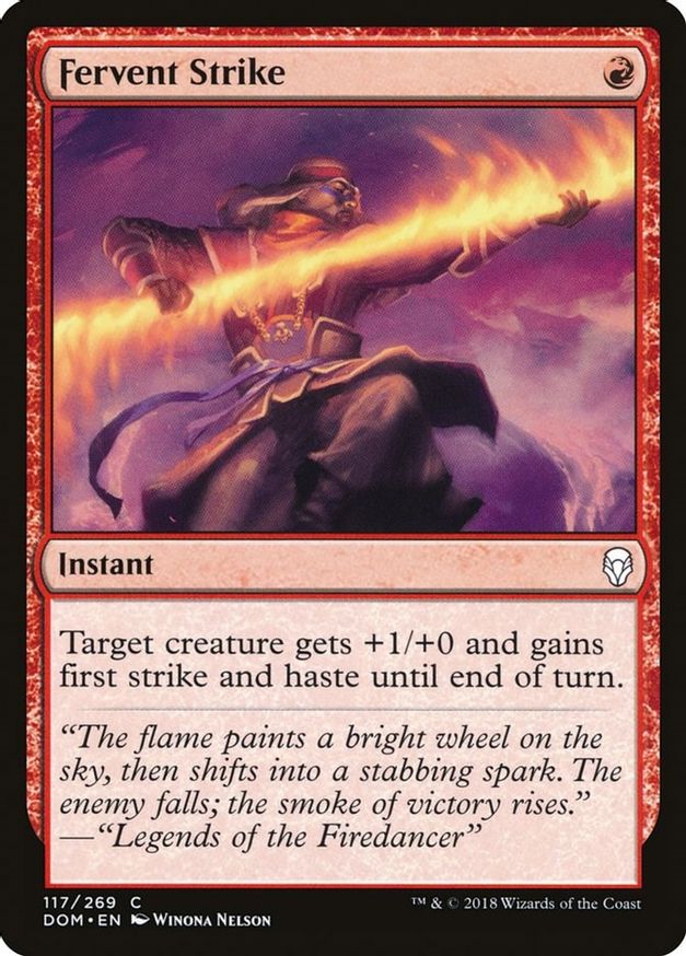 Fervent Strike | 117 | Dominaria