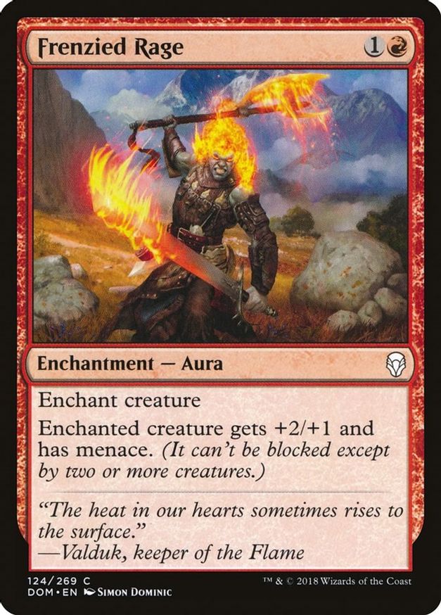 Frenzied Rage | 124 | Dominaria