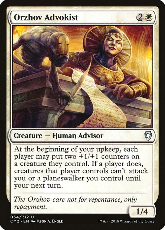 Orzhov Advokist | 34 | Commander Anthology Volume II