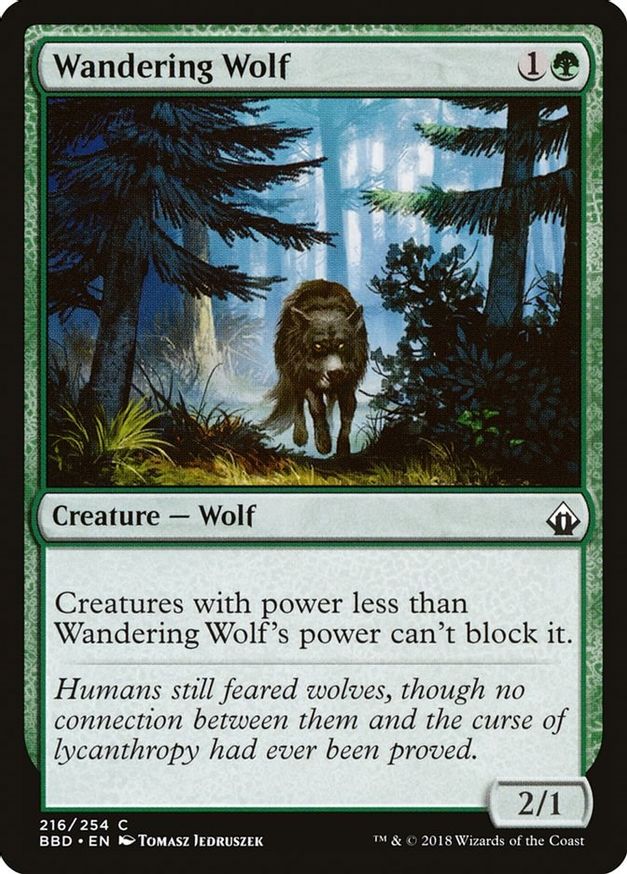 Wandering Wolf | 216 | Battlebond
