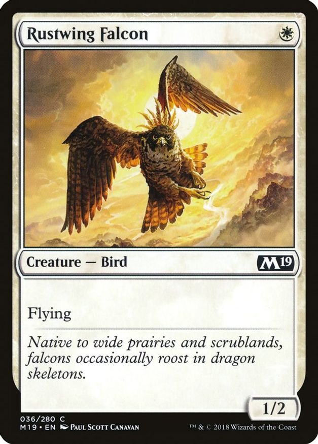 Rustwing Falcon | 36 | Core Set 2019