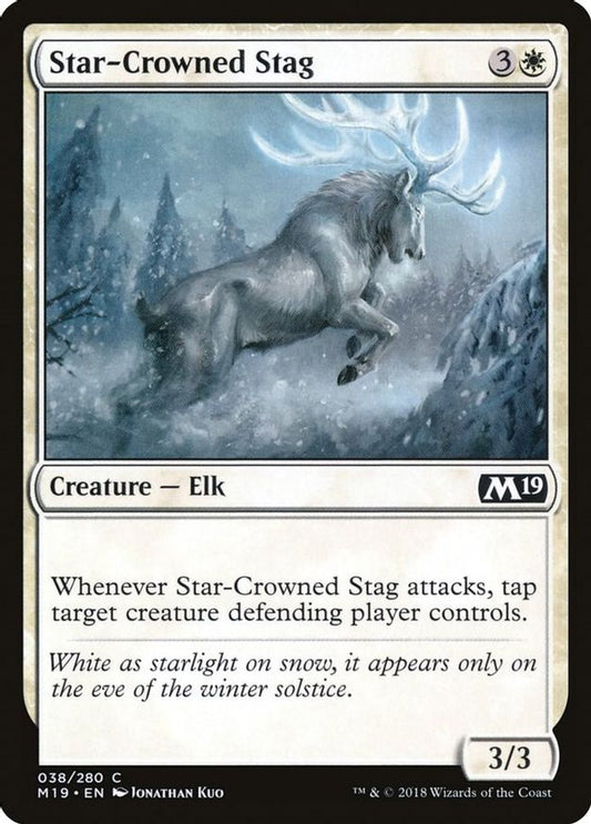 Star-Crowned Stag | 38 | Core Set 2019