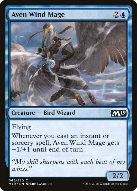 Aven Wind Mage | 45 | Core Set 2019