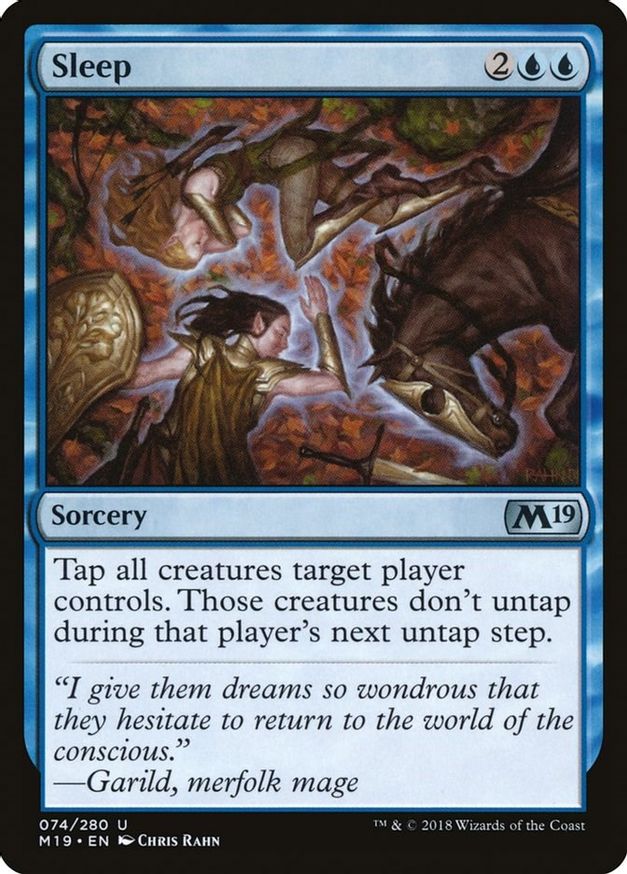 Sleep | 74 | Core Set 2019