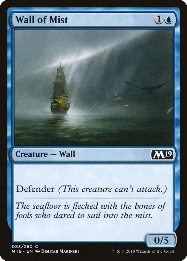 Wall of Mist | 83 | Core Set 2019