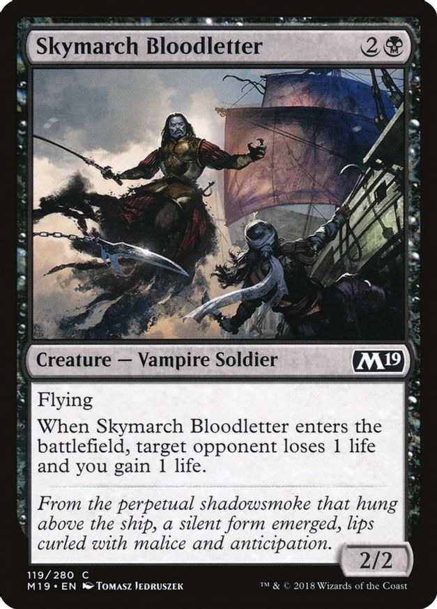 Skymarch Bloodletter | 119 | Core Set 2019