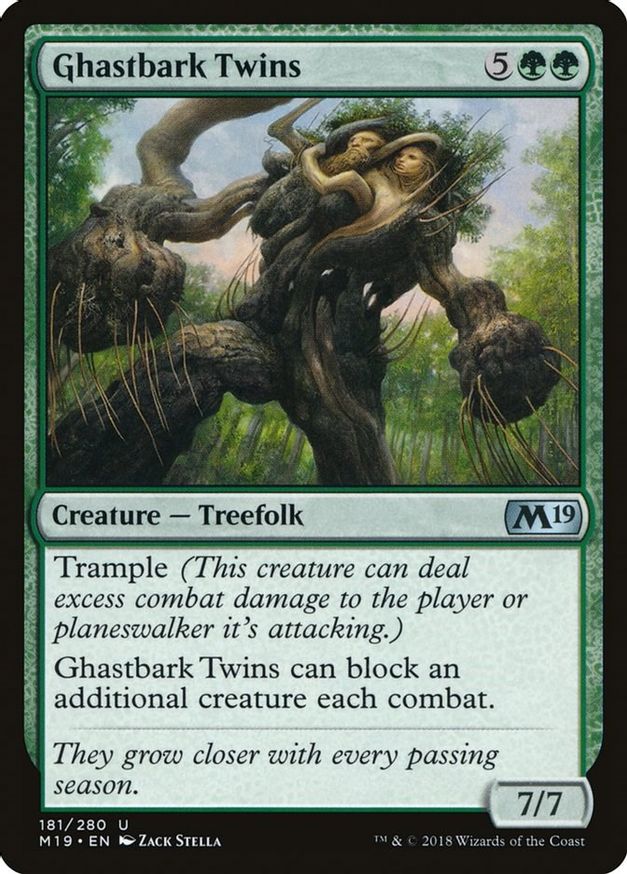 Ghastbark Twins | 181 | Core Set 2019