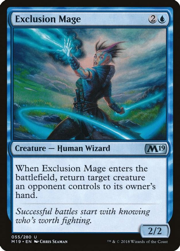 Exclusion Mage | 55 | Core Set 2019