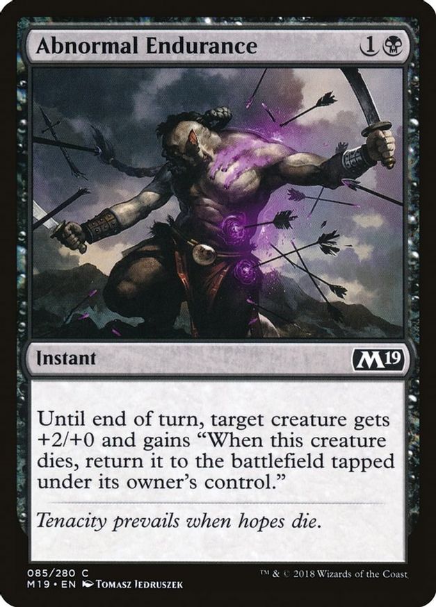 Abnormal Endurance | 85 | Core Set 2019