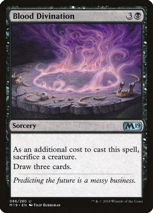 Blood Divination | 86 | Core Set 2019
