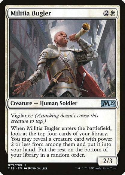 Militia Bugler | 29 | Core Set 2019