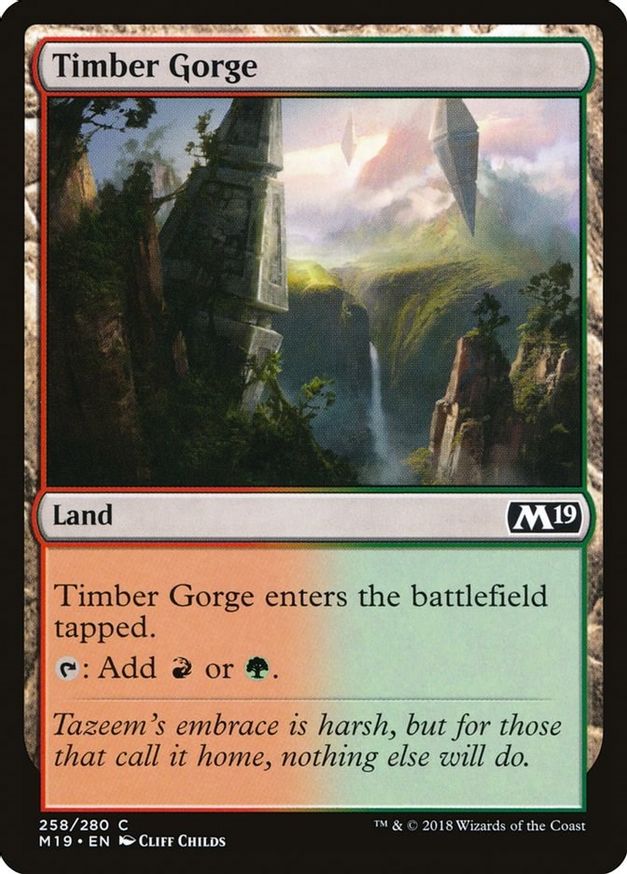 Timber Gorge | 258 | Core Set 2019