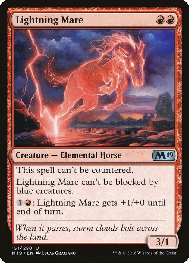 Lightning Mare | 151 | Core Set 2019