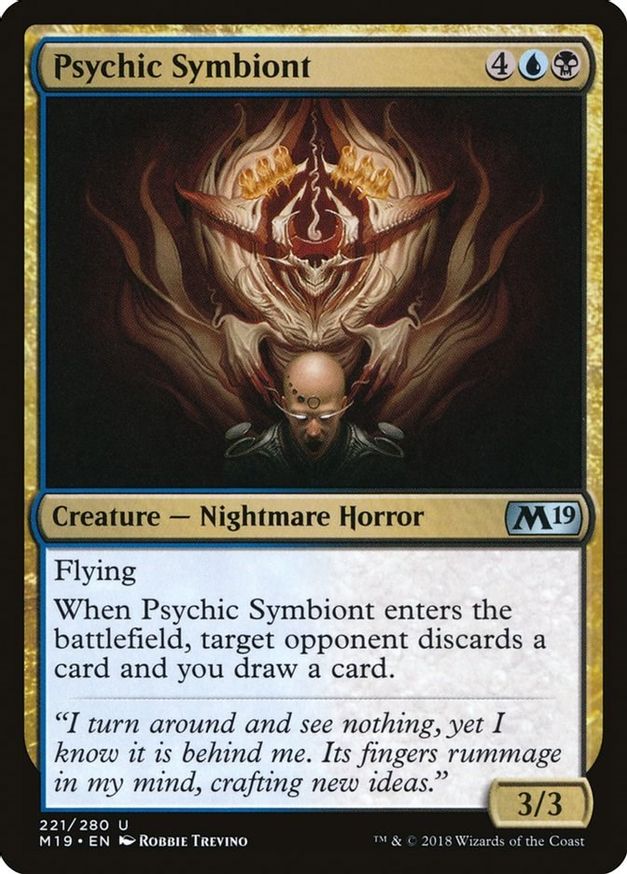 Psychic Symbiont | 221 | Core Set 2019