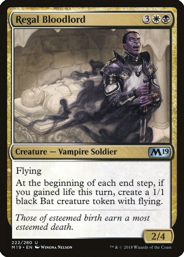 Regal Bloodlord | 222 | Core Set 2019