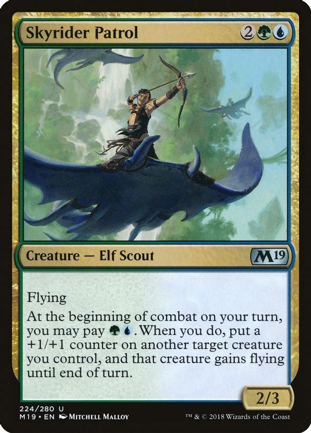Skyrider Patrol | 224 | Core Set 2019