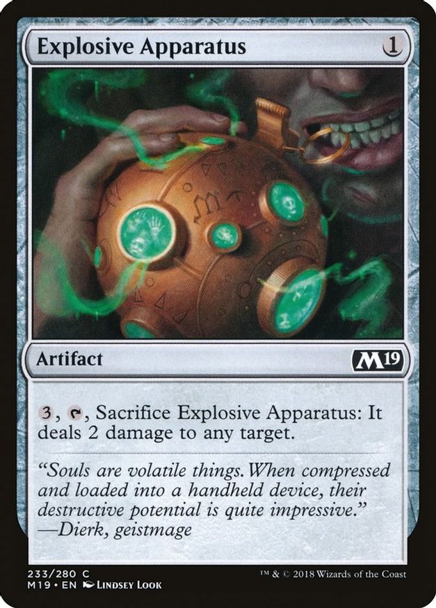 Explosive Apparatus | 233 | Core Set 2019