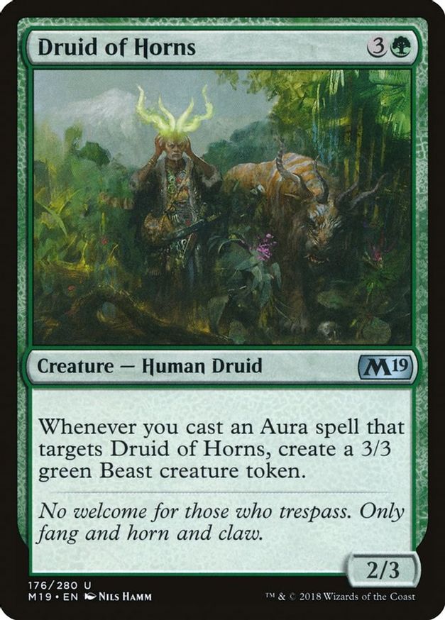 Druid of Horns | 176 | Core Set 2019