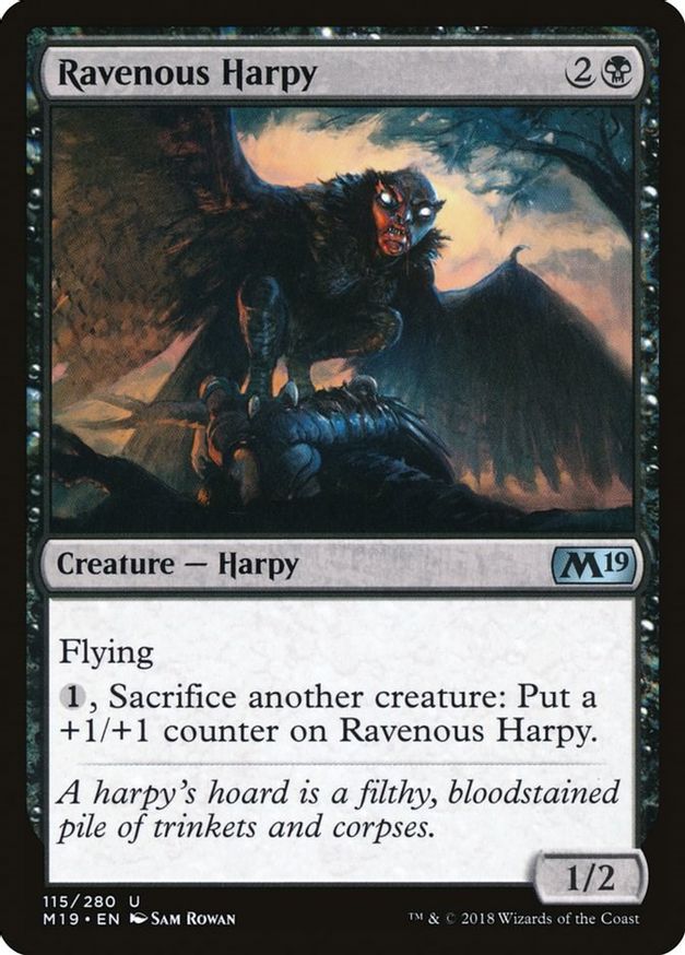 Ravenous Harpy | 115 | Core Set 2019