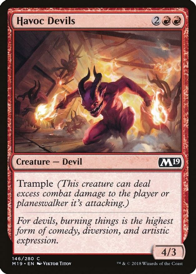 Havoc Devils | 146 | Core Set 2019