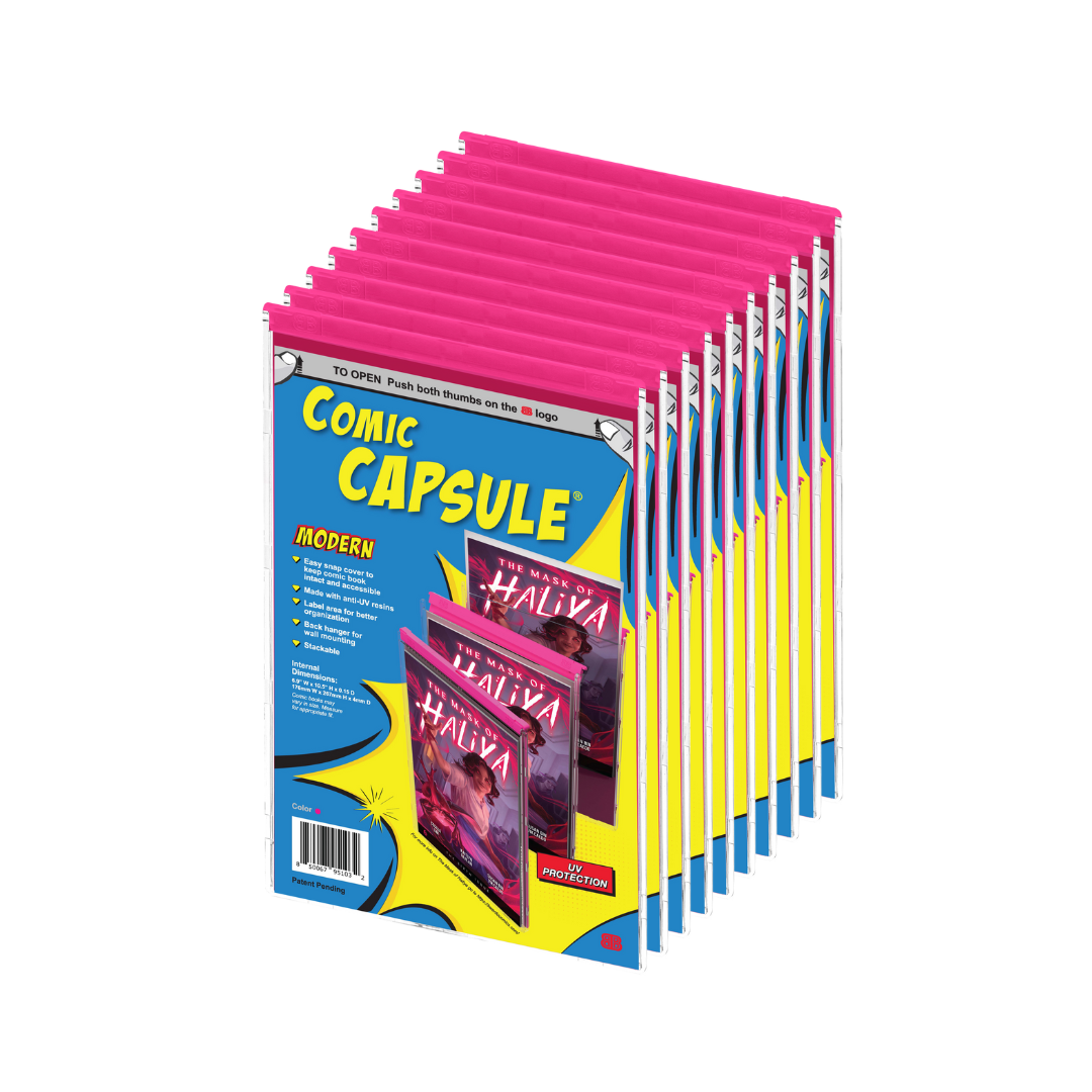 Pink Modern Size ComicCapsule