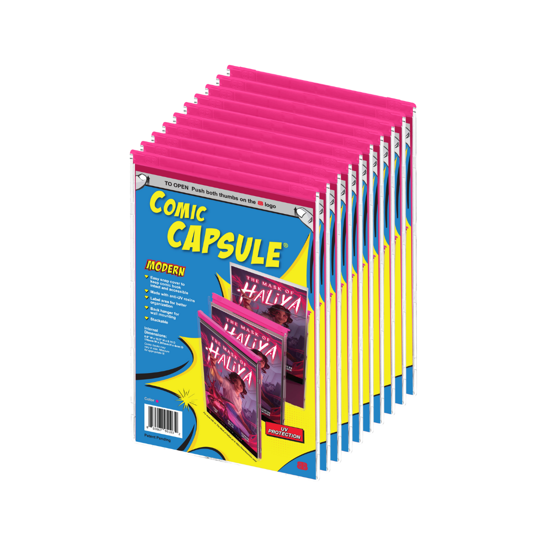 Pink Modern Size ComicCapsule