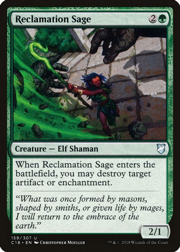 Reclamation Sage | 159 | Commander 2018