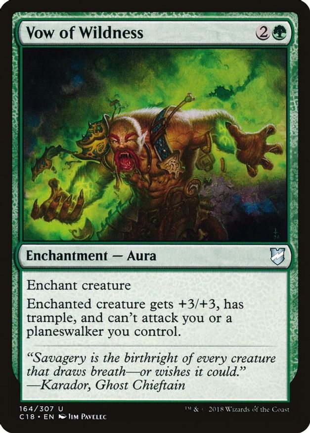 Vow of Wildness | 164 | Commander 2018