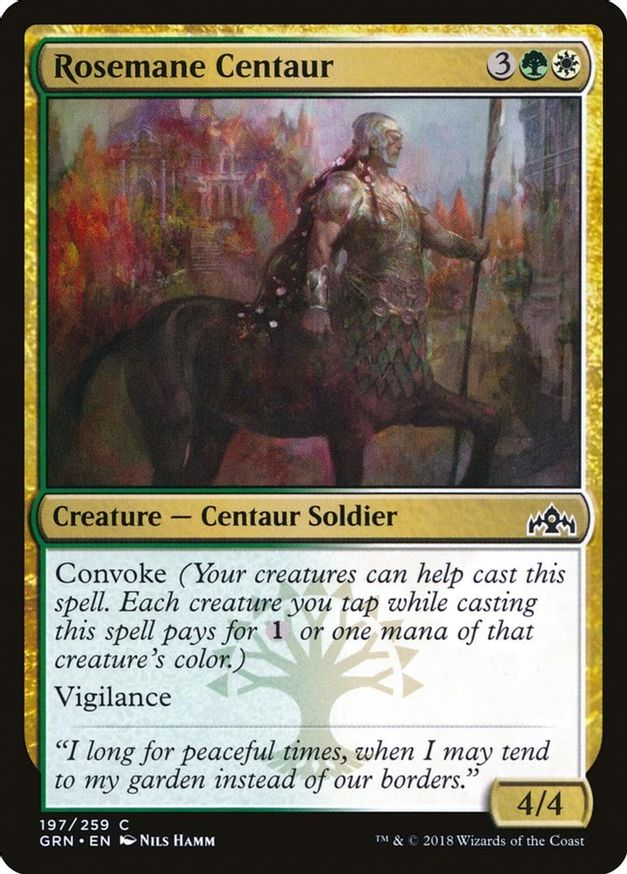 Rosemane Centaur | 197 | Guilds of Ravnica