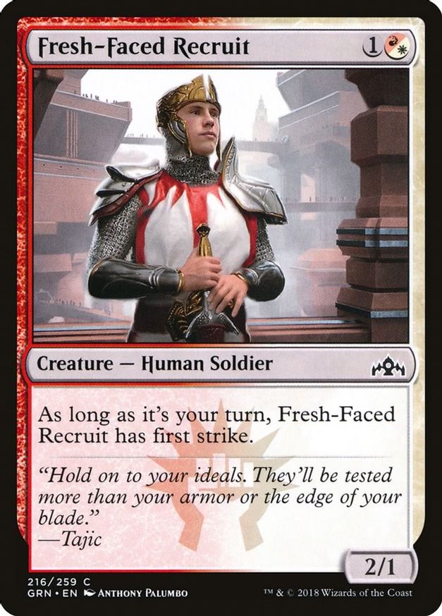 Fresh-Faced Recruit | 216 | Guilds of Ravnica