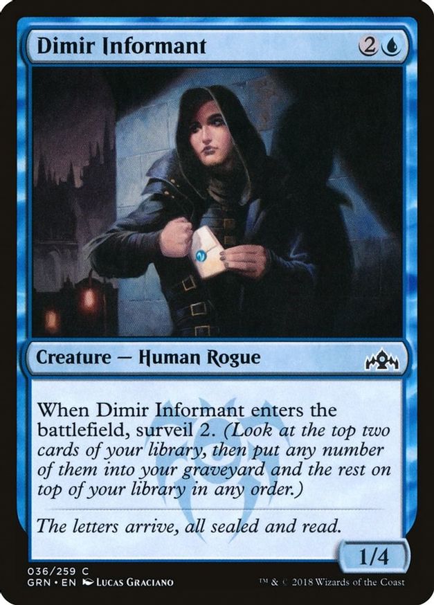 Dimir Informant | 36 | Guilds of Ravnica