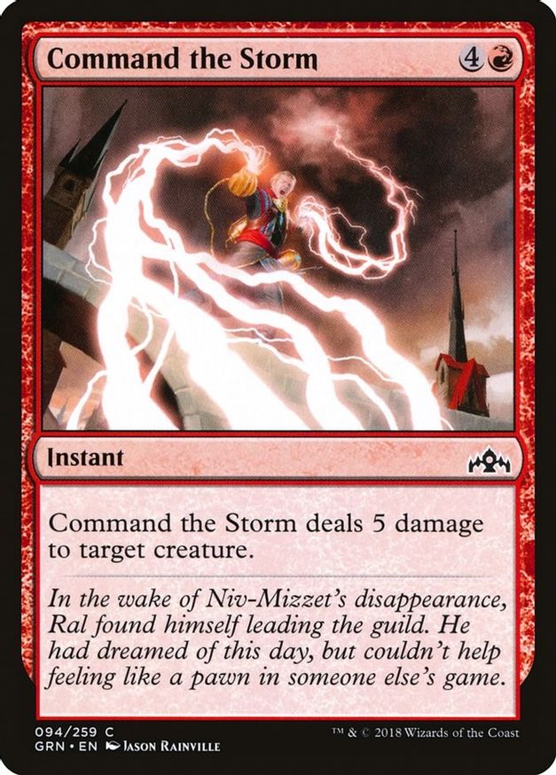Command the Storm | 94 | Guilds of Ravnica