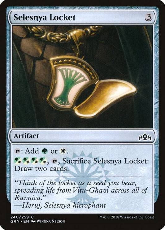 Selesnya Locket | 240 | Guilds of Ravnica