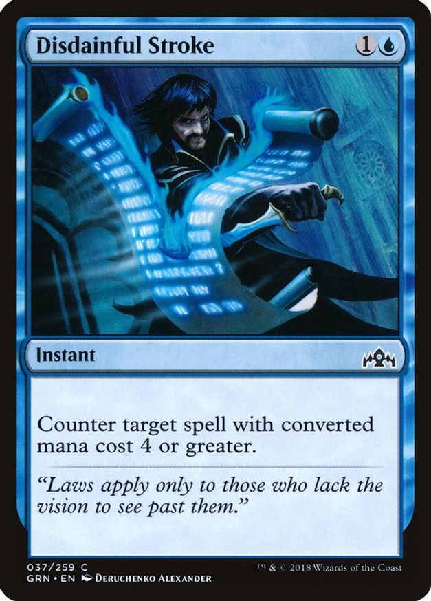Disdainful Stroke | 37 | Guilds of Ravnica
