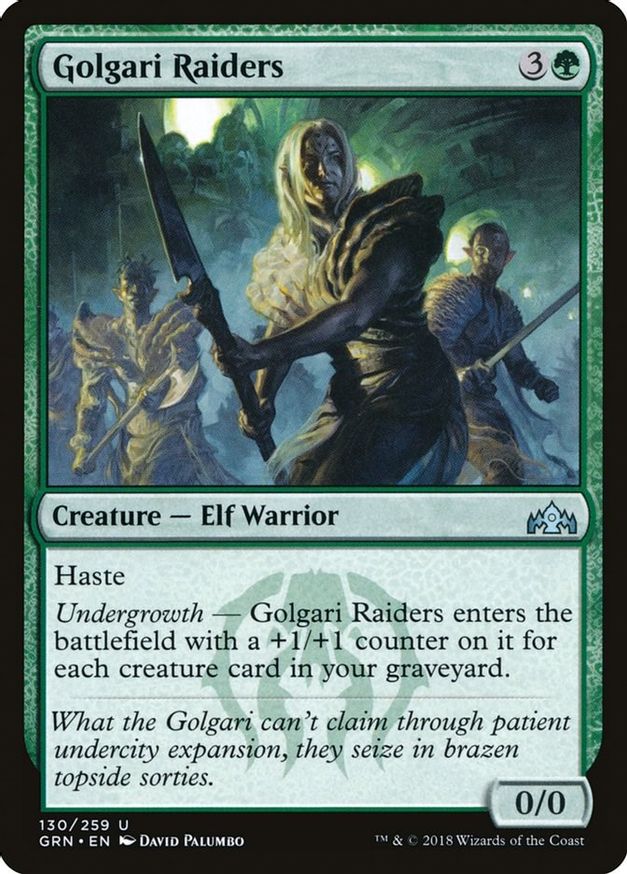 Golgari Raiders | 130 | Guilds of Ravnica