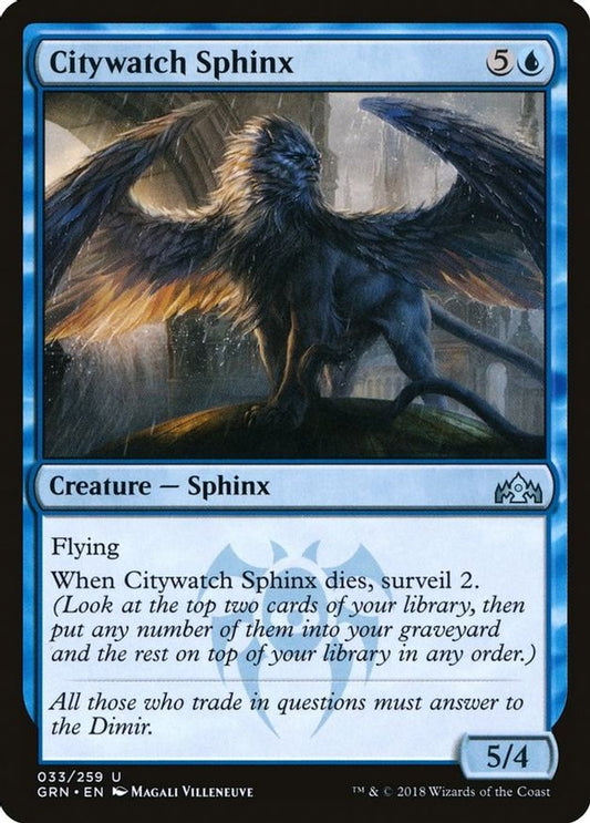 Citywatch Sphinx | 33 | Guilds of Ravnica