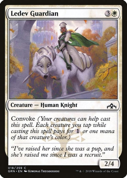 Ledev Guardian | 18 | Guilds of Ravnica