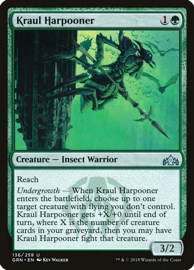 Kraul Harpooner | 136 | Guilds of Ravnica