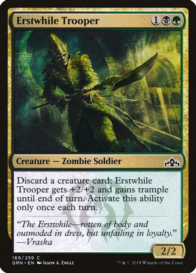 Erstwhile Trooper | 169 | Guilds of Ravnica