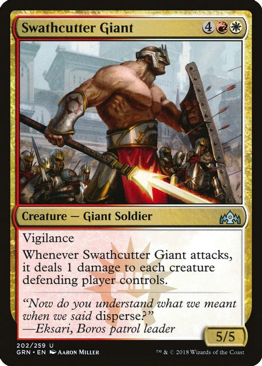 Swathcutter Giant | 202 | Guilds of Ravnica