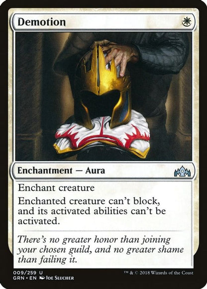 Demotion | 9 | Guilds of Ravnica